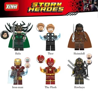 Minifigures nhân vật siêu anh hùng