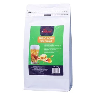 Trà Ô Long Sen Vàng 5gr = 50 Túi Lọc Gói 250gr