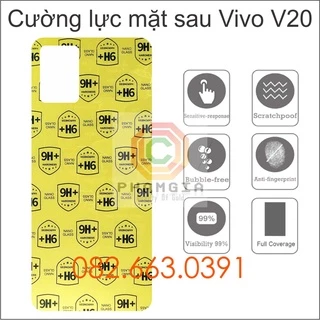 Cường lực mặt sau Vivo V20 nano chống bể, siêu bền