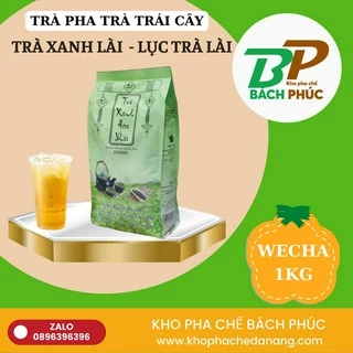 Lục Trà Lài Wecha - Trà xanh nhài Wecha 1kg - Nguyên liệu pha chế trà trái cây - Kho Pha Chế Bách Phúc