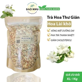 1Kg Hoa Lài (Hoa Nhài) nở sấy khô