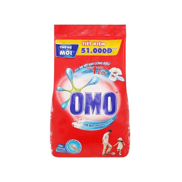 Xà phòng (Bột giặt) OMO đỏ 3Kg