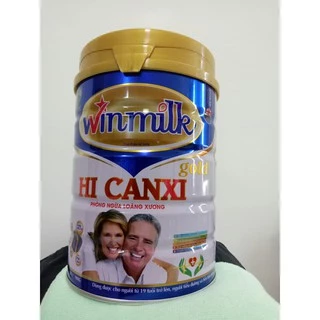 Sữa bột Winmilk Hi-Canxi Bổ sung canxi ngừa loãng xương, người tiểu đường dùng được (900g) Date 2026