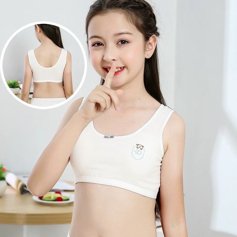 Áo Bra Học Sinh Chất Cotton Có Size