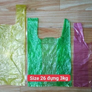 [SIÊU SALE] 1kg Túi bóng màu đựng rau củ, hàng tạp hóa, đựng rác đủ cỡ