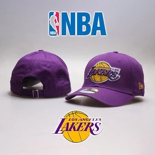 Nón Lưỡi Trai Thể Thao Thêu Logo Nba Los Angeles Lakers Dành Cho Nam Nữ