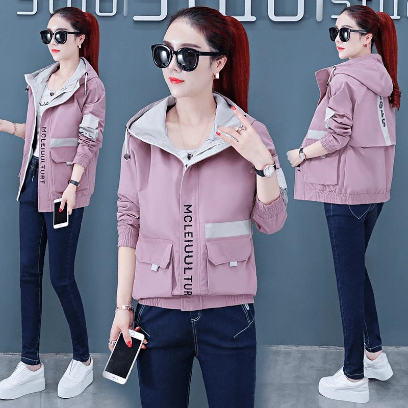 ÁO KHOÁC DÙ 2 LỚP TÚI HỘP PHỐI MÀU HOTTREND MỚI NHẤT HIỆN NAY LANA FASHION