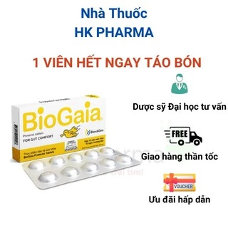 Viên nhai Biogaia: men vi sinh giúp tăng cường hấp thu và miễn dịch