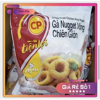 HOT-NOWSHIP GÀ NUGET VÒNG CP-CHICKEN DONUT -GÀ RÁN VÒNG 300gr