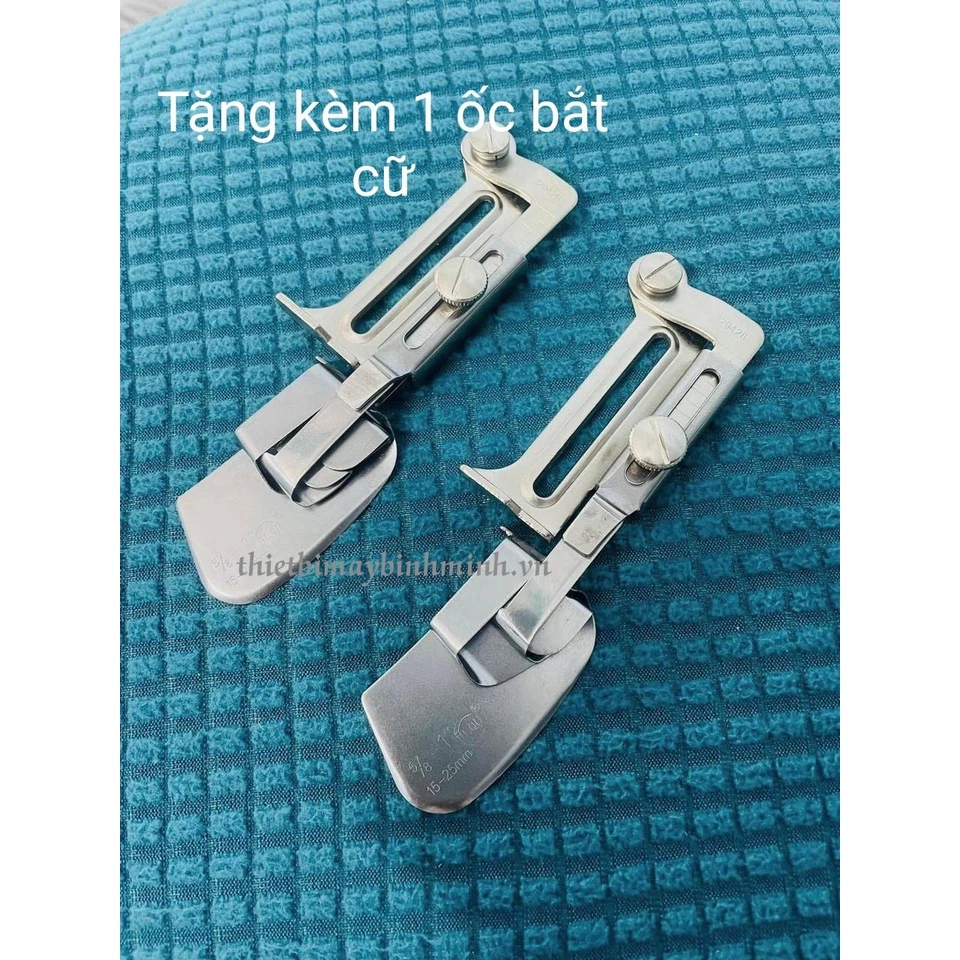 Cữ cuốn gấu 203 (15-25),(12-20) đa năng (TẶNG ỐC BẮT CỮ),điều chỉnh được các cự ly dùng cho máy gia đình,công nghiệp