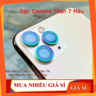 Dán bảo vệ từng mắt Camera iPhone 14 pro max 13 pro max 12 Pro Max 11 Pro Max 7 màu sắc cầu vồng titan