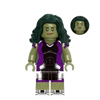 Mô Hình Siêu Anh Hùng She-Hulk Jennifer Susan Minifigures Hulk 1980