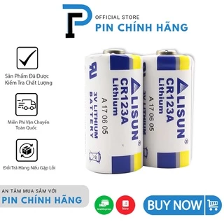 Cặp Pin Dành Cho Máy Ảnh Film PNS Cr123A, Pin Cao Cấp Hà Nội - PinChinhHang HN