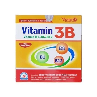 Vitamin 3B hộp 100 viên