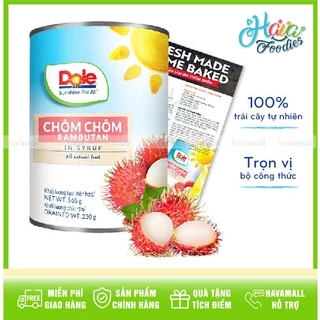 [HÀNG CHÍNH HÃNG] Chôm Chôm Đóng Lon Dole 565gr