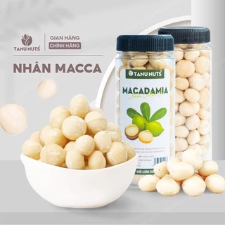 Hạt macca tách vỏ TANU NUTS, mắc ca nhân Tây Nguyên hạt ngũ cốc dinh dưỡng cho bà bầu, ăn kiêng, giảm cân