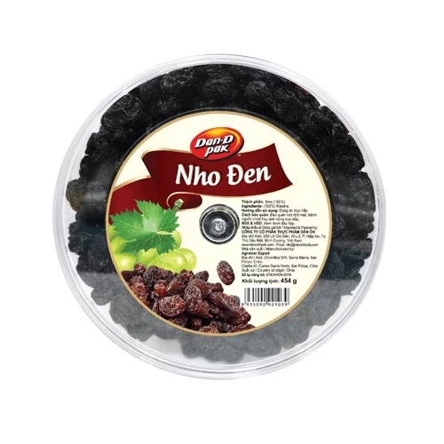 Nho Đen Khô Dan D Pak 150Gram