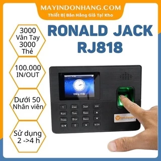 Máy chấm công vân tay Ronald Jack RJ818