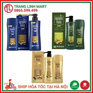 Dầu gội dược liệu Nguyên Xuân thảo dược sạch gàu 350ml