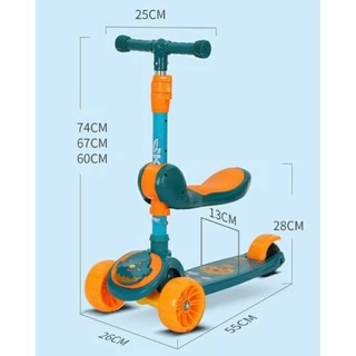 Xe scooter cho bé, Xe trượt Scooter cho bé, trẻ em cao cấp [CAO CAP]