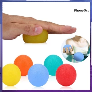 [Hàng mới về] Quả bóng tròn bóp tay bằng silicone gọn nhẹ dùng tập bàn tay cho nhân viên văn phòng