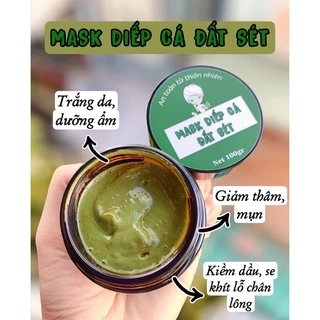 MASK DIẾP CÁ ĐẤT SÉT - Thải độc và dưỡng trắng da