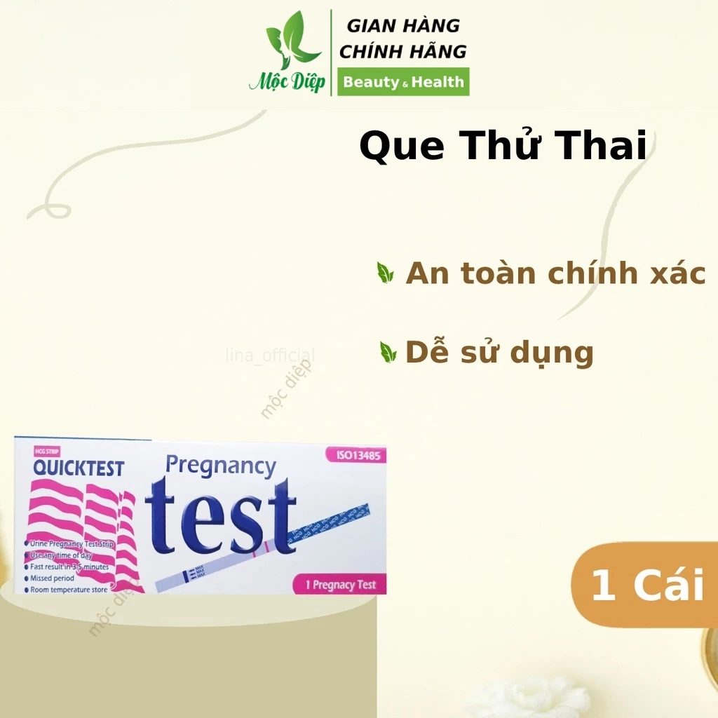 Que thử thai - Que thử rụng trứng (giao hàng che tên) Test thai nhanh, chính xác - Mộc Diệp