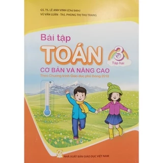 Sách - Bài tập Toán lớp 3 tập 2 cơ bản và nâng cao (HB)