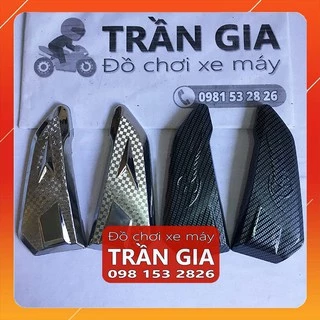 Ốp gác để chân sau nhỏ xe SH 125 150 năm 2020-2021-2022 Sh Việt Nam 125i 150i - phụ kiện trang trí