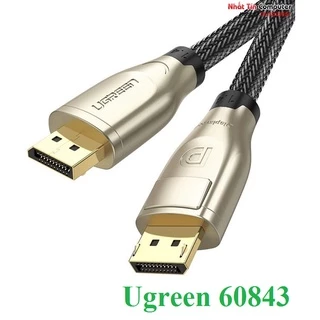 Cáp Displayport 1.4 dài 2m hỗ trợ 8K@60Hz chính hãng Ugreen 60843 cao cấp