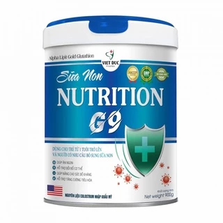 [H900gr/date2024]Sữa Non Nutrition G9 giúp ăn ngon, nâng cao sức đề kháng