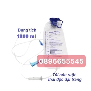 Túi truyền súc ruột thải độc đại tràng bằng cà phê/cafe Enema - Túi truyền thức ăn ( túi ăn)