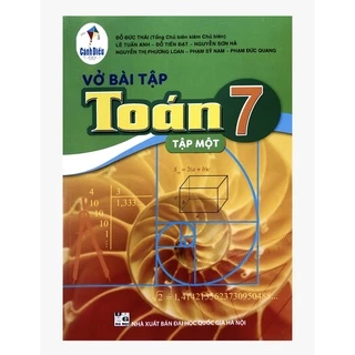 Sách - Vở bài tập toán 7 - Cánh Diều (mới 2022)