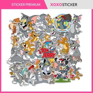 Sticker Tom & Jerry Chống Nước - Sticker Dán Laptop, Điện Thoại, Đàn Guitar, Mũ Bảo Hiểm, Vali