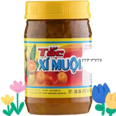 Tắc xí muội Tấn Lộc 900g