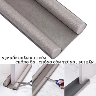 Thanh xốp chèn cửa, lấp kín khe cửa, dài 93cm