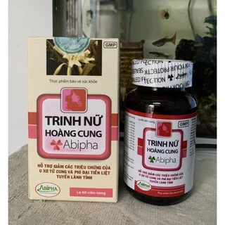 Trinh Nữ Hoàng Cung Abipha 60 Viên hỗ trợ phòng ngừa U vú, u nang buồng trứng, u xơ tử cung, u xơ tuyến tiền liệt