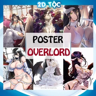 Tranh Poster Dán Tường Albedo Anime Manga Overlord– Kích thước A3  A4  Tranh treo tường Anime by 2D Tộc Shop