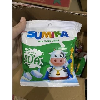 Kẹo Sữa Mềm SUMIKA Milk Chewy Candy BIBICA 70g