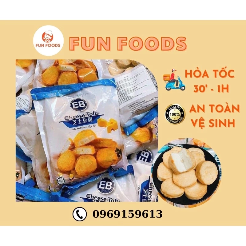 Đậu hũ phô mai EB 500g Nhập khẩu chính ngạch Malaysia Giao Hàng Hà Nội