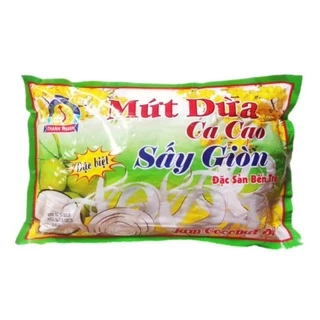 Mứt dừa cacao sấy giòn gói 500g