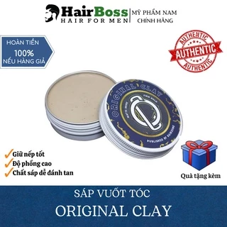 Sáp vuốt tóc nam Original Clay chính hãng 56g