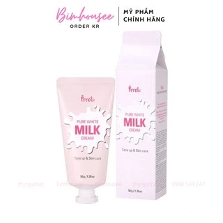 Kem dưỡng trắng nâng tone Prreti Pure White Milk Cream