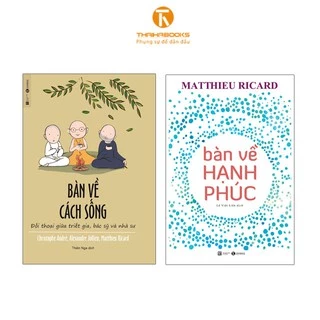 Sách - Combo Bàn về cách sống và Bàn về hạnh phúc