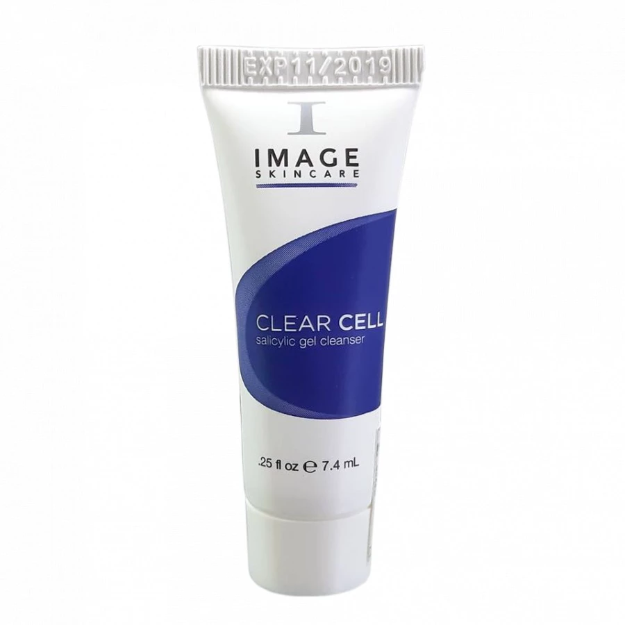 Sữa rửa mặt sạch nhờn dành cho da mụn Image Skincare Clearcell Salicylic Gel Cleanser 7.4ml