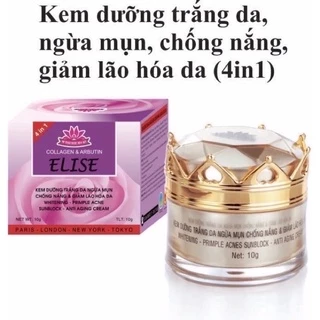 KEM ELISE NGỪA MỤN TRẮNG DA CHỐNG NẮNG LÃO HOÁ DA 10G