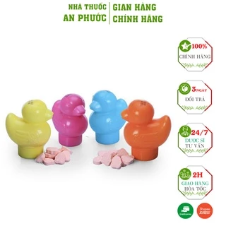 Kẹo ngậm vitamin C con vịt ⚡ HÀNG CHÍNH HÃNG ⚡ Kẹo ngậm cho bé, Lọ 10v cung cấp vitamin bổ sung khoáng chất