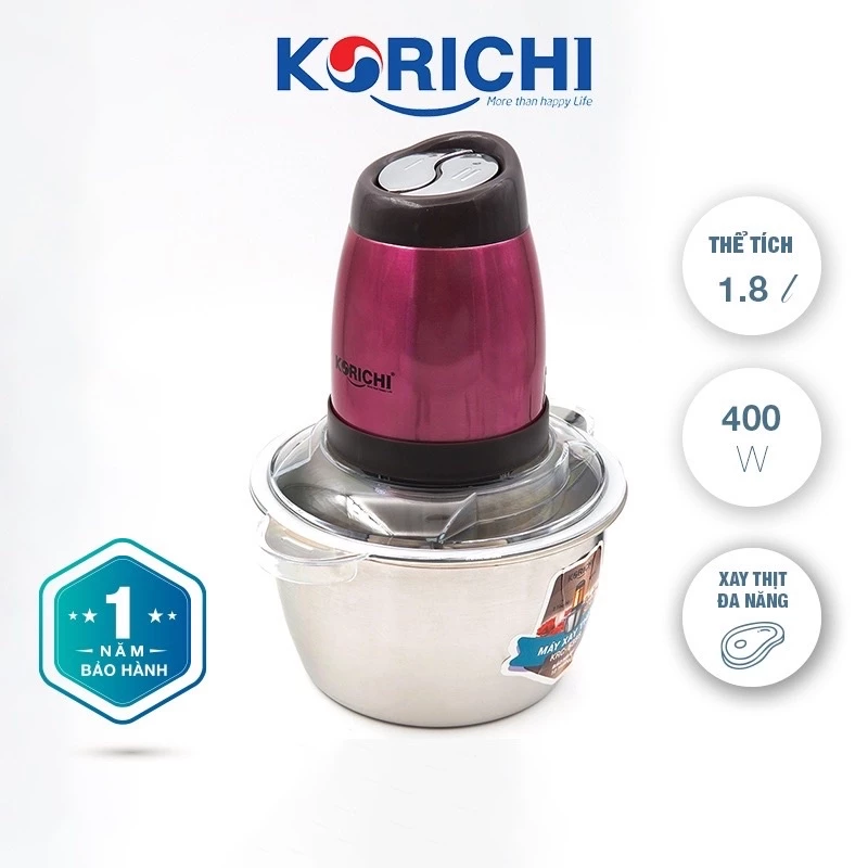 Máy xay thịt đa năng cao cấp Korichi-6388 (1.8L)