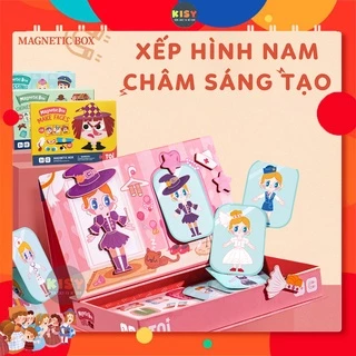 Hộp nam châm sáng tạo phù hợp cho bé 3 tuổi+ chính hãng TOI