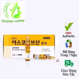 Vitamin C Hàn Quốc Vitamin C spa ( 1 Hộp 50 ống ) ( Vỉ 10 ống)